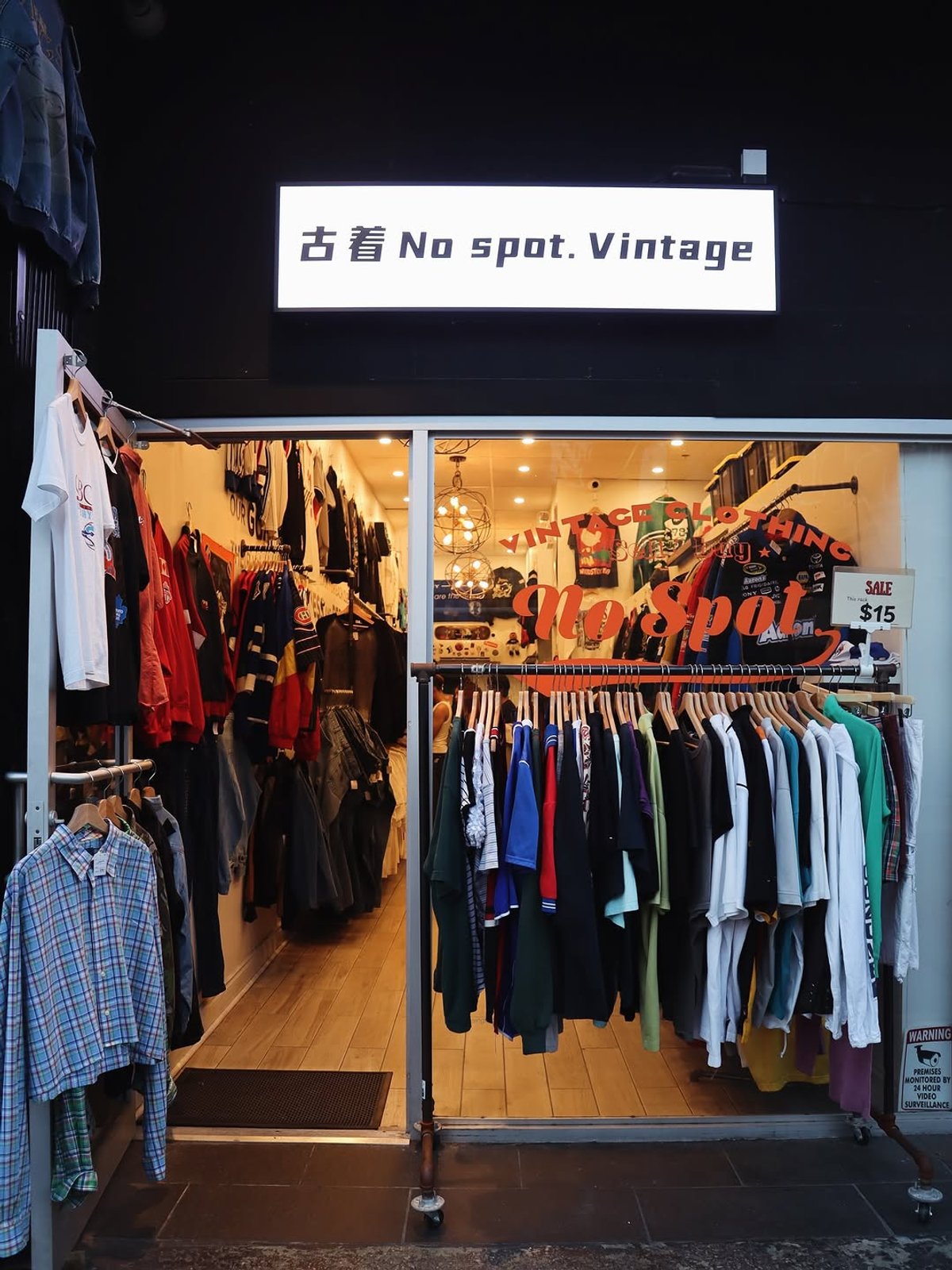 Vintage outerwear at No spot. Vintage, Kensington Market Toronto — curated pre-owned find 37